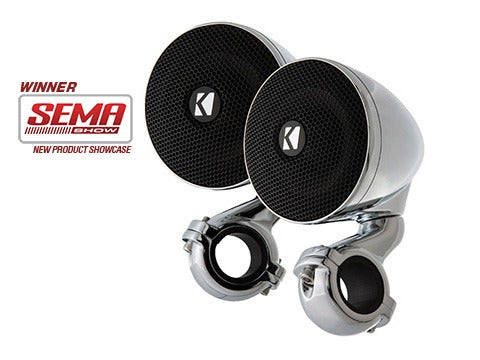 PSM 3" 4Ω Chrome Enclosed Speaker Pair